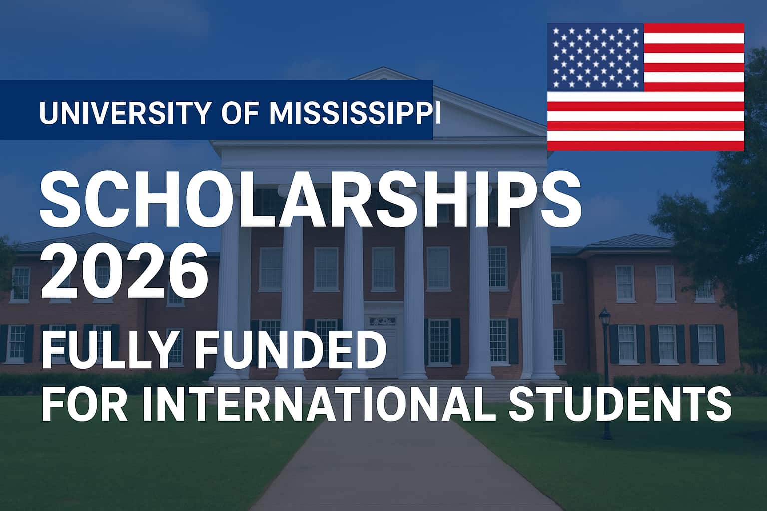 University of Mississippi Scholarships 2026