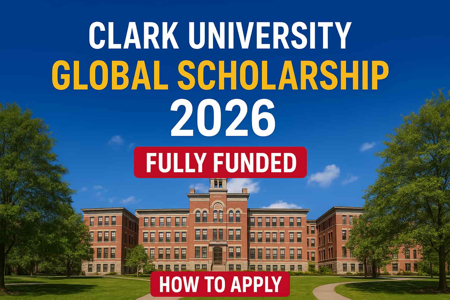 Clark University Global Scholarship 2026