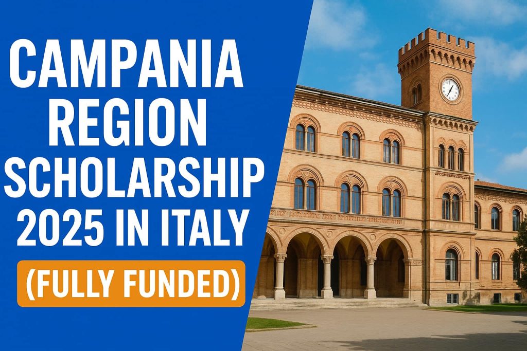Campania Region Scholarship 2025 in Italy (Fully Funded) | Step-by-Step Guide