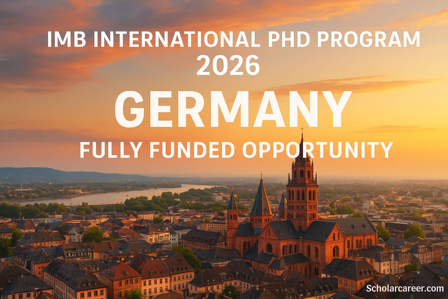 IMB International PhD Program 2026 Germany